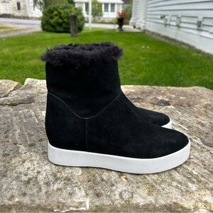 Blondo Waterproof Black Suede Hightops